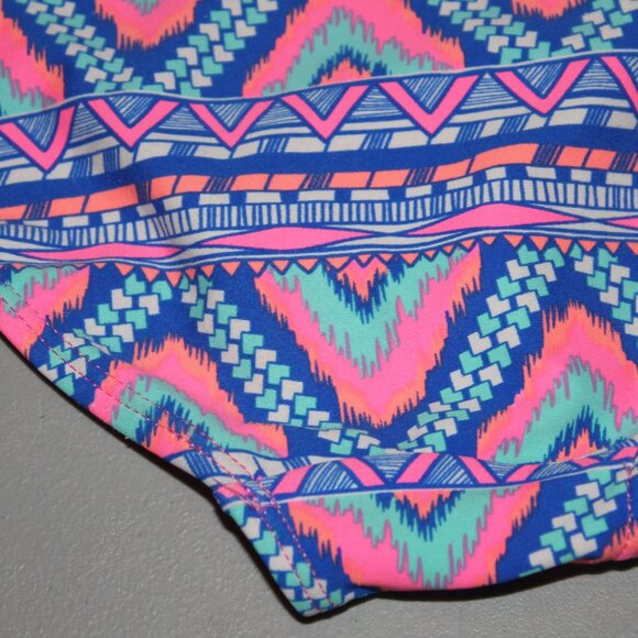 Multi Color 2 Pcs SO Bikini Swimsuit Size 16 - Picture 10 of 11
